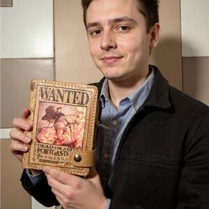 Vintage Wanted Design Men's Wallet